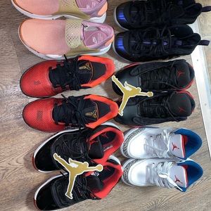 Nike, Jordan & Kobe bundle- sizes 2, 2.5, 5